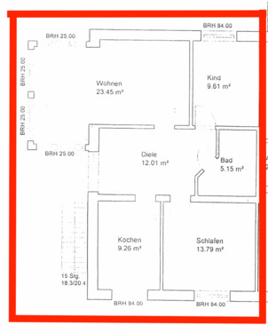 Foto - 3 Zimmer Etagenwohnung zur Miete in Weißwasser (Oberlausitz)