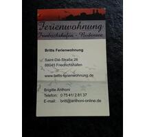 Ferienwohnung in Friedrichshafen für 2Pers. ab Juni 26