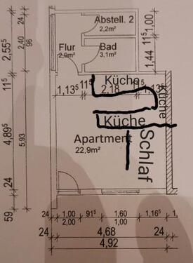 Foto - 1-Zimmer-Wohnung in Leiferde bei Gifhorn