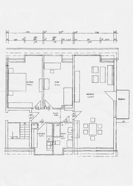 Foto - 3 Zimmer Dachgeschoßwohnung zur Miete in Baunatal