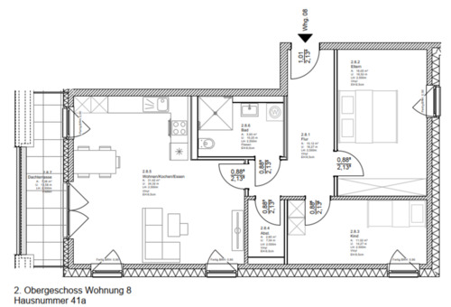 Foto - 3-Zimmer-Wohnung mit WBS in Rheurdt
