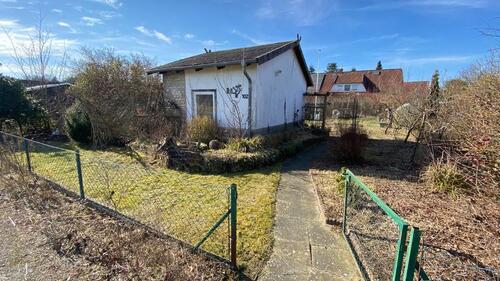 Foto - SchrebergartenKleingarten mit Steinlaube in CelleKlein-Hehlen