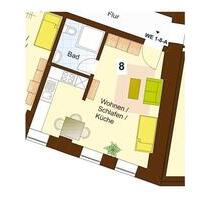 Diese ca. 35 m² große 2-Zimmer-Wohnung befindet sich im 2. Obergeschoss eines gepflegten Mehrfamilienhauses in zentraler Lage von Gevelsberg. Der offen gestaltete Wohn-Essbereich bietet auf...