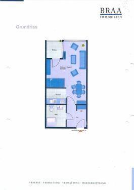 Foto - Schöne 30qm Wohnung mit Balkon und Tiefgaragenstellplatz