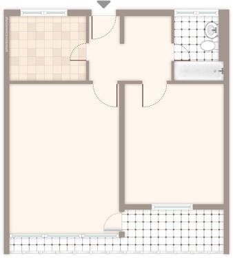 Foto - 2 Zimmer Erdgeschoßwohnung zur Miete in Mönchengladbach