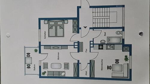 Foto - Schöne 2 - Zimmer Wohnung mit Balkon in Wesseling