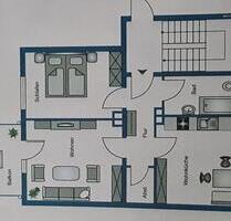 Schöne 2 - Zimmer Wohnung mit Balkon in Wesseling