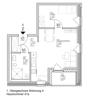 Foto - 2 Zimmer Etagenwohnung zur Miete in Rheurdt