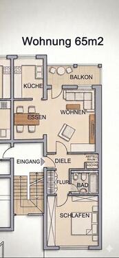 Foto - Helle 2-Zimmer-Wohnung in Do.-Menglinghausen