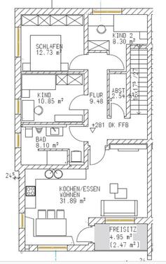 Foto - 4 Zimmer Etagenwohnung zur Miete in Aicha vorm Wald