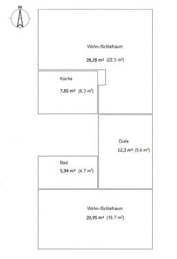 Foto - 2 Zimmer Etagenwohnung zur Miete in Seevetal
