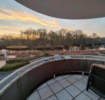 Wohnung am Hafen von Bremervörde mit Balkon