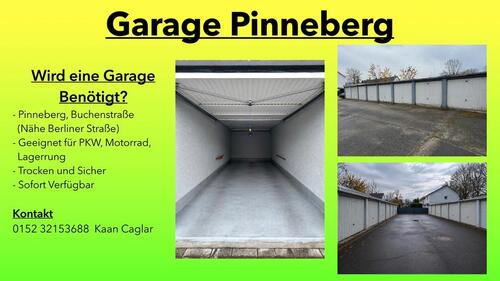Foto - Garagen Pinneberg zu Vermieten - 100,00&nbsp;EUR Miete,
