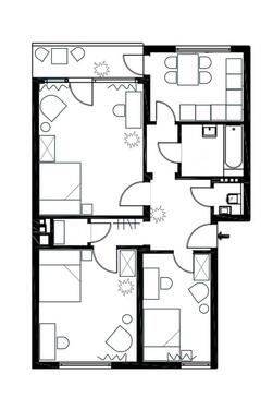Foto - 3 Zimmer Etagenwohnung zur Miete in Nürnberg