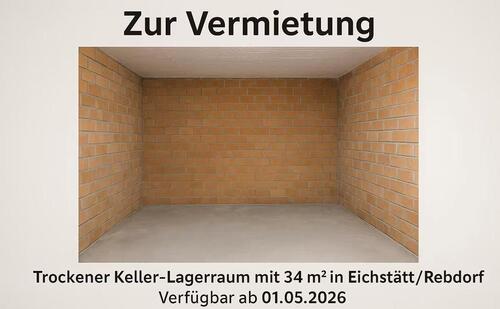 Foto - Keller‑Lagerraum 34 m² in Eichstätt‑Rebdorf zu vermieten