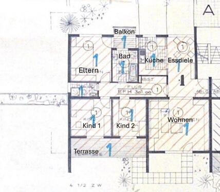 Foto - 4.5 Zimmer Erdgeschoßwohnung in Wertheim