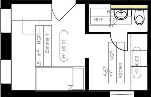 Foto - Etagenwohnung in Gießen zur Miete