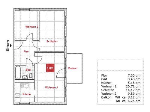 Foto - Etagenwohnung zur Miete in Dresden