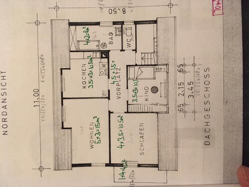 Foto - 3 Zimmerwohnung Oberkochen - 735,00 EUR Kaltmiete,