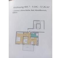 Moderne möblierte 2-Zimmer-Wohnung mit Carport, Balkon und Aufzug - Gütersloh Avenwedde