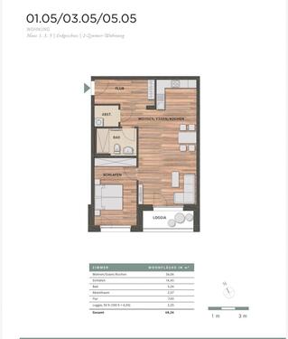 Foto - Neubau 2 Zimmer Wohnung zu vermieten