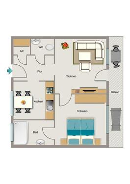 Foto - 2.5 Zimmer Erdgeschoßwohnung in Herzogenrath