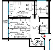 Große 4-Zi-Whg in Rüsselsheim LuftWärmepumpe ! - Rüsselsheim am Main