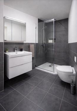 Foto - Provisionsfreie, kernsanierte 2-Zimmer-Wohnung mit EBK&Balkon