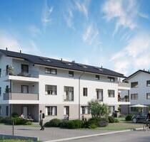 NEUBAU ERSTBEZUG! Großzügige 2-Zi.-DG-Whg. mit Balkon EBK Aufzug - Untersiemau