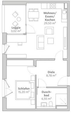 Foto - 2 Zimmer Wohnung in Gmunder Höfen