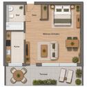 Foto - 1 Zimmer Erdgeschoßwohnung zum Kaufen in Bad Wörishofen