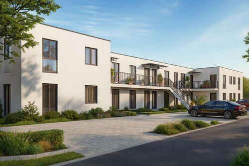 Foto - Neubau-Erstbezug – moderne 3-Zimmer-Wohnung mit Balkon in Dabendorf
