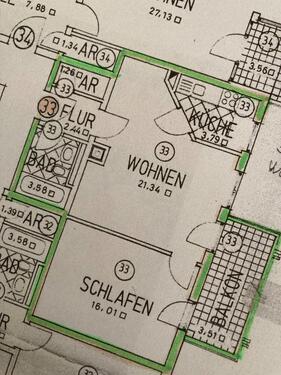 Foto - 2-Zimmer Wohnung in Peiting - 580,00&nbsp;EUR Kaltmiete, ca.&nbsp; 53,00&nbsp;m&sup2;