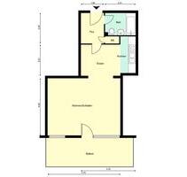 Frisch renoviert!! 1-Zimmer-Wohnung mit Balkon - Bad Oldesloe