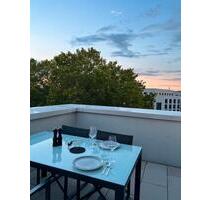 Zwischenmiete: stilvolle 2-Zi. Penthauswohnung mit großem Balkon - Mainz Gonsenheim