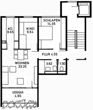 Foto - 3 Zimmer Etagenwohnung zur Miete in Unterhaching
