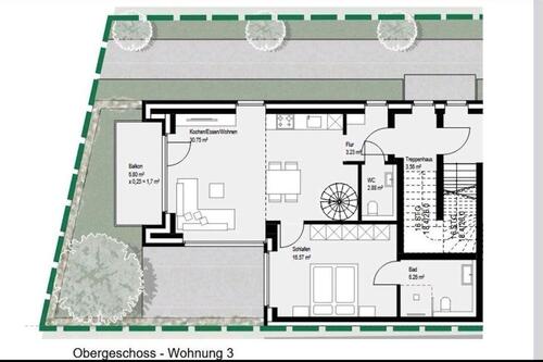 Foto - Wunderschöne 3 Zimmer Wohnung auf 2.Etagen