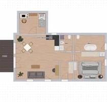 Idyllische 3-Zimmer-Wohnung mit Balkon & gehobener Ausstattung - Ranstadt