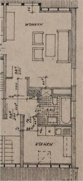 Foto - 1 Zimmer Dachgeschoßwohnung zur Miete in Hamm
