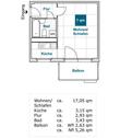 Foto - 1 Zimmer Etagenwohnung zur Miete in Dresden