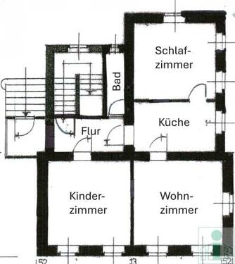 Foto - 3 Zimmer Etagenwohnung zur Miete in Löbau