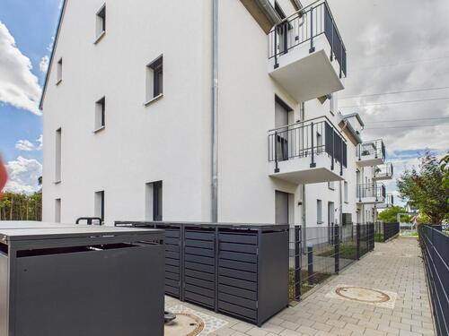 Foto - Moderne, möblierte 1-Zimmer Wohnung mit Terrasse, 3D Rundgang