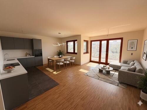 Foto - Hochwertige 2-Zimmer-Neubauwohnung mit Balkon in der Frankenallee