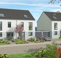 Moderne Doppelhaushälfte mit Garten, Garage und EBK - Beckum