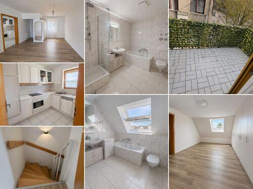 Foto - Stilvolle Maisonette-Wohnung - 3 Zimmer mit Balkon & Dachatelier