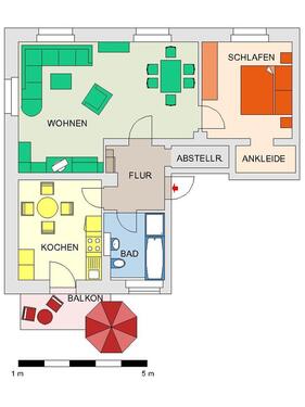 Foto - 2 Zimmer Erdgeschoßwohnung in Chemnitz