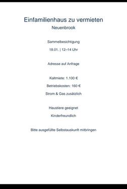 Foto - Einfamilienhaus zu vermieten - 1.100,00&nbsp;EUR Kaltmiete, ca.&nbsp; 100,00&nbsp;m&sup2;