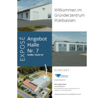 Halle im Gründerzentrum Waldsassen