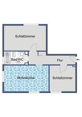 Foto - Erdgeschoßwohnung in Kassel zur Miete