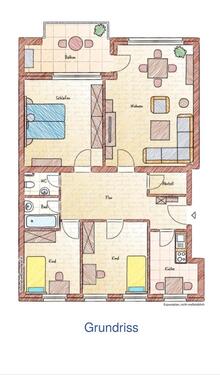Foto - 4-Zimmer-Wohnung mit Balkon, Aufzug & Garage in Landshuter Straße